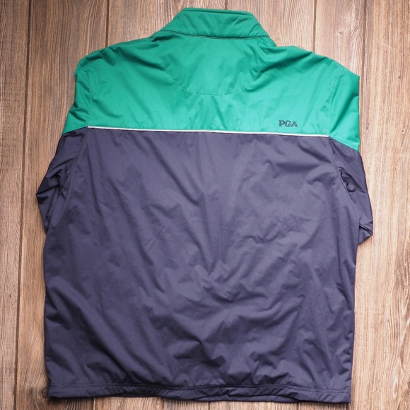 Men's PGA Authentic Golf Windbreaker Pullover - Picture 2 of 7